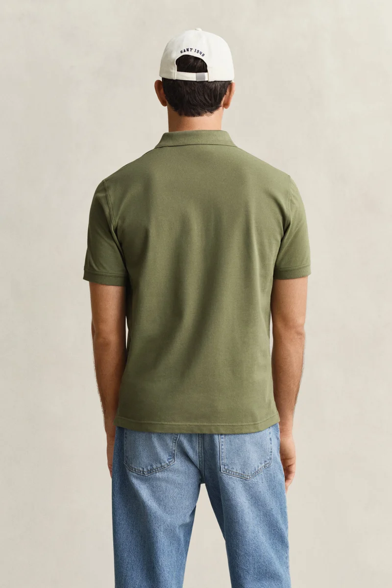 Gant  Regular Contrast Pique Short SleevePolo for Men | Best Price UAE
